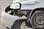 Новости » Криминал и ЧП: В центре Керчи мотоцикл врезался в автомобиль