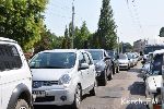 Новости » Коммуналка » Общество: Закрытие улицы в центре Керчи привело к пробкам на дорогах