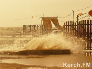 Новости » Общество: Керченская переправа закрыта на двое суток из-за сильного ветра