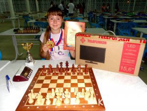 Новости » Спорт: Керчанка Маргарита Потапова стала призером чемпионата КФО по шахматам