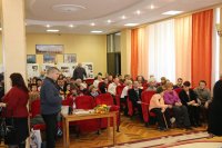 Новости » Культура: В Керчи прошла презентация книги про итальянцев Крыма