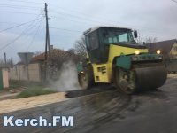 Новости » Общество: В Керчи не успели в обещанный срок сдать дорогу к переправе