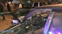 Новости » Криминал и ЧП: Машина из Дагестана попала в ДТП на автовокзале Керчи