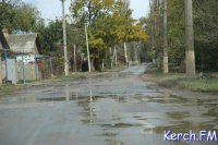 Новости » Коммуналка: В Керчи на Льва Толстого - порыв водовода