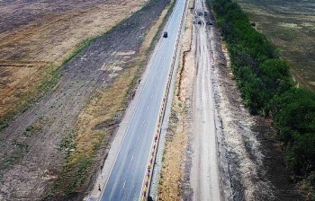 Новости » Общество: Подрядчик начал демонтаж старой Керченской трассы