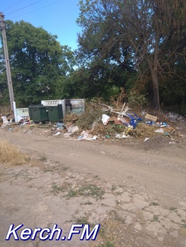 Новости » Коммуналка: Керчане снова жалуются на свалку мусора в Аршинцево