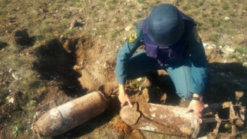 Новости » Общество: В Ленинском районе обезвредили взрывоопасные предметы времен ВОВ