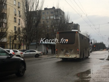 Новости » Общество: В Багерово и деревню Войково из Керчи начали ездить большие автобусы