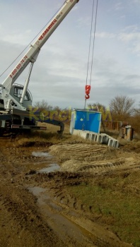 Новости » Общество: Керченский РЭС приступил к монтажу трансформаторной  подстанции в районе бывшей аглофабрики