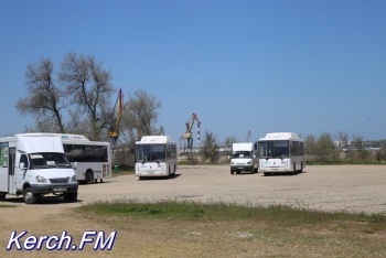 Новости » Общество: На горпляж Керчи с 1 июня пустят автобусы