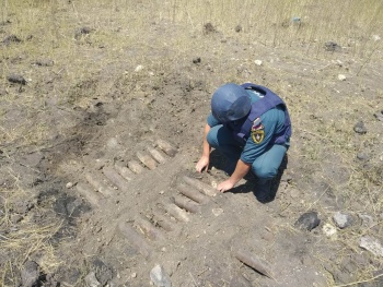 Новости » Общество: Двадцать авиабомб нашли в Бондаренково