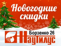 Новости » Бизнес новости: Новогодняя распродажа в торговом центре «Наутилус»!