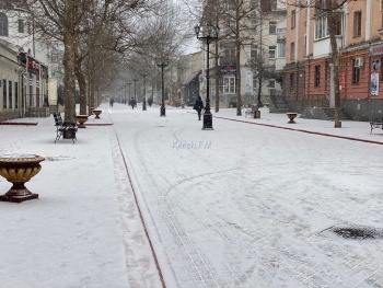 Новости » Общество: Мокрый снег и гололед обещают завтра в Крыму