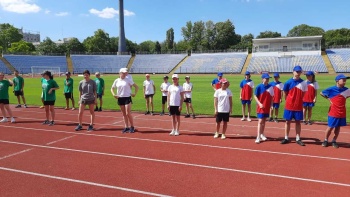 Новости » Спорт: Команда из Керчи заняла второе место в этапе Летнего фестиваля ГТО