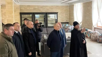 Новости » Общество: Владимир Путин посетил Севастополь
