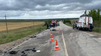 Новости » Криминал и ЧП: Четыре человека погибли в ДТП в Бахчисарайском районе, еще четверо детей травмированы