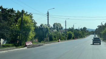 Новости » Общество: Чкалова в Керчи почти заасфальтировали