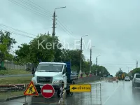 Новости » Общество: Улицу Чкалова снова перекрывают