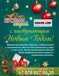 С Наступающим Новым годом! Магазин Кровли строй