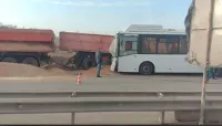 В Крыму в аварии с рейсовым автобусом и грузовиком погибли и пострадали люди
