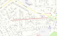 Улицу Сакко в Керчи перекрыли для проезда
