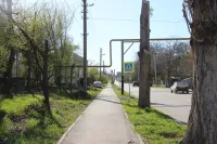 Новости » Общество: В Керчи восстановили тротуар к улице Заречной