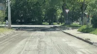 Новости » Общество: На Энергетиков сняли старый асфальт