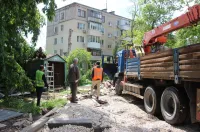 В Керчи демонтировали нестационарные объекты без правовых документов