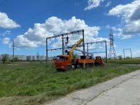 В Керчи реконструируют линии электропередач в районе МКСК