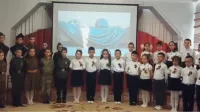 В Керчи проходит фестиваль дошкольников «А песня тоже воевала»