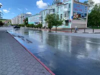Новости » Общество: Сегодня в Керчи произошел очередной порыв сетей водоснабжения