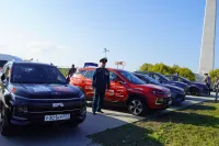 Новости » Общество: Керчь посетил автопробег «Города-герои – города героев»