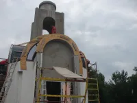 На строящейся в Керчи новой часовне ведутся отделочные работы
