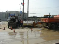 Сегодня керченский водоканал весь день боролся с порывами на своих сетях