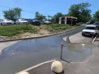 В Керчи, как выходной, так река канализации