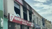 Последствия пожара на Советской до сих пор не убрали