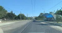 Новости » Общество: В Керчи на Свердлова продолжается асфальтировка автомагистрали