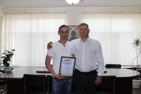 Глава администрации Ленинского района встретился с участниками мероприятия "Диалог с героем"