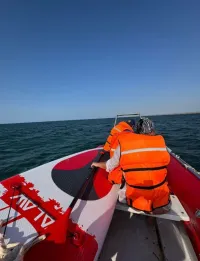 В Ленинском районе женщину унесло на три километра в море на сапборде