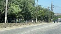 На Куль-Обинском шоссе начали демонтировать бордюры