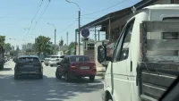 В Керчи столкнулись ГАЗель и легковушка