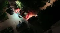 Неправильно припаркованный автомобиль в Керчи перекрыл дорогу мусоровозу