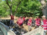 В Аршинцево убрали стихийную свалку
