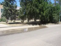 По Орджоникидзе в Керчи очередной порыв водовода