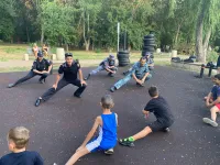 В Керчи полицейские присоединились к Всероссийской акции «Зарядка со стражем порядка!»