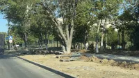 В Керчи продолжается ремонт улицы Кирова