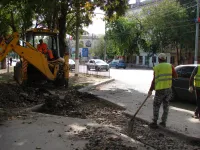 Справа от дома №32 по улице Войкова в Керчи на проезде установят шлагбаум