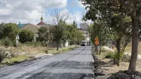 Новости » Общество: На улице Войно-Ясенецкого начали укладывать асфальт