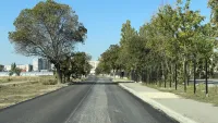 Новости » Общество: На ул. Архиепископа Луки Войно-Ясенецкого заасфальтировали дорогу