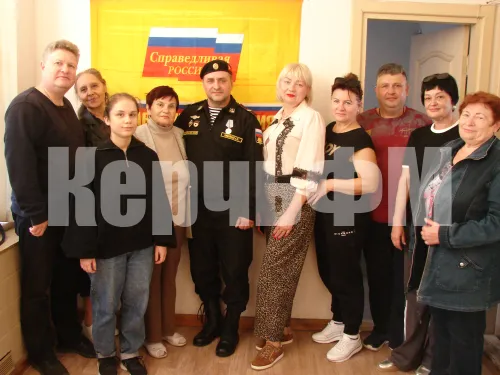 Встреча с Героем СВО для керчан всегда праздник